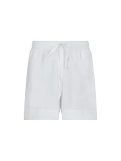 Shea Linen Shorts, White, 34