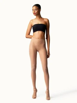 Sheer Pattern Tights, Fairly Light, S