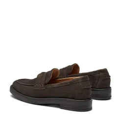 Shelly Loafers, Brown Suede, 38