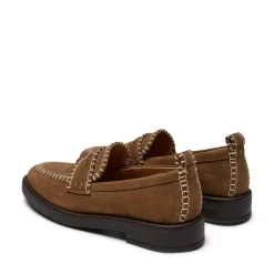 Shelly Stiching Loafers, Tan, 41