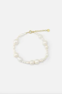 Shine Armbånd, Gold Plated, 16.5-18.5+2.5 cm