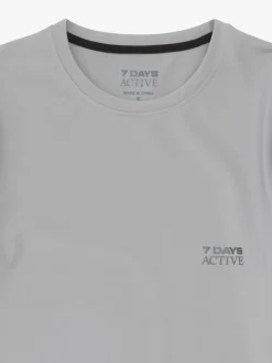 Short Sleeve Training T-shirt, Sharkskin, L