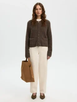 Sia Cardigan, Chocolate Chip, S