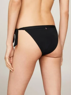 Side Tie Bikinitrusser, Black, L
