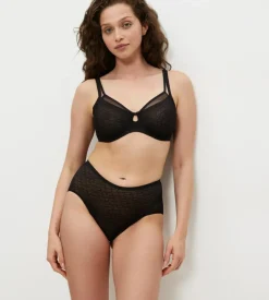 Signature Sheer W01 EX BH, Black, 65E