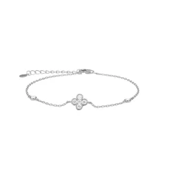 Signe Armbånd, Silver, 17+3 cm
