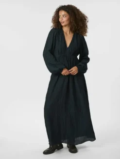 Silfi Crepe Kjole, Navy, 38