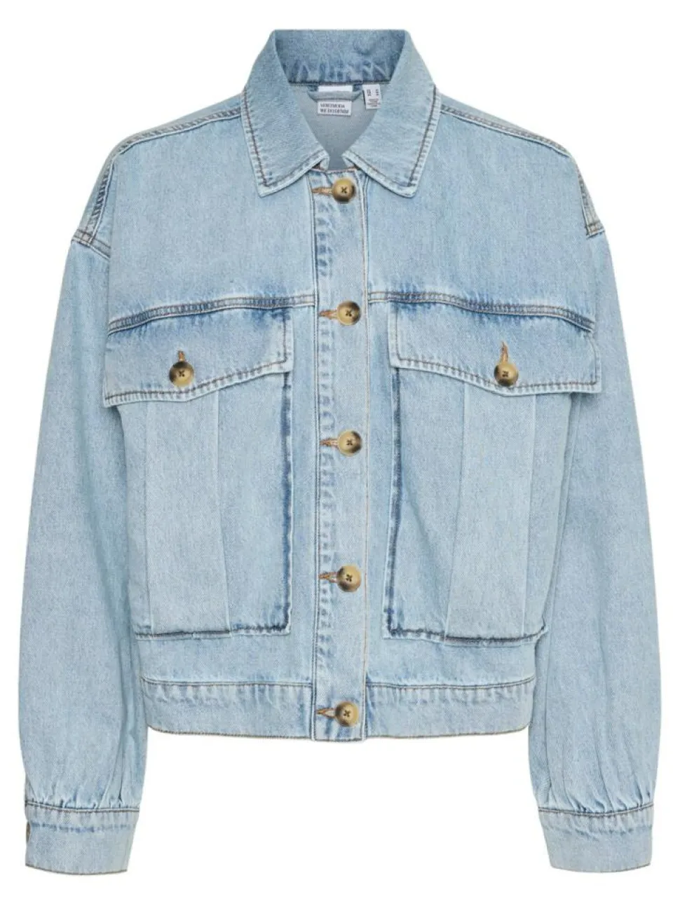 Silka Denimjakke, Light Blue Denim, XL