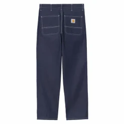 Simple Bukser, Blue (Rigid), W33/L32