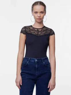 Sinna Bodystocking, Black, L