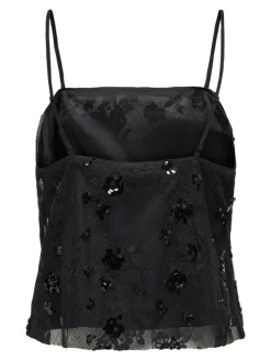 Sinna Lace Top, Black, M