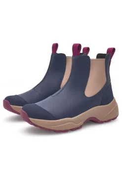 Siri Waterproof Støvle, Dark Navy/Taupe, 38