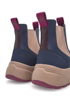 Siri Waterproof Støvle, Dark Navy/Taupe, 38