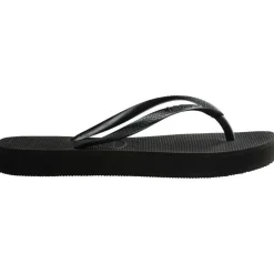 Slim Flatform Sandaler, Black, 39/40