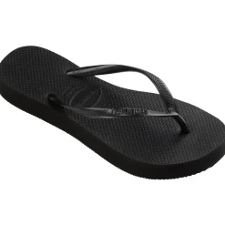 Slim Flatform Sandaler, Black, 39/40