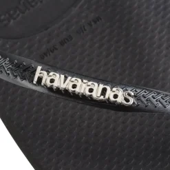 Slim Square Sandaler, Black/Silver, 35/36