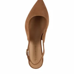 Slingback Pumps, Cognac, 42