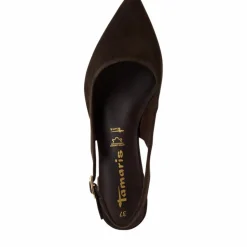 Slingback Pumps, Mocca, 42