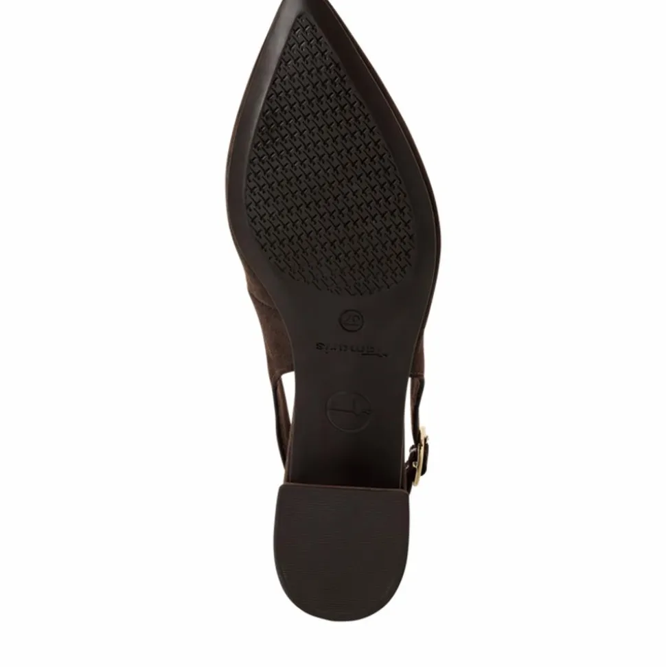 Slingback Pumps, Mocca, 42