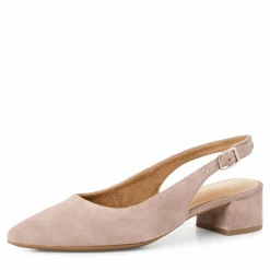 Slingback Pumps, Taupe, 41