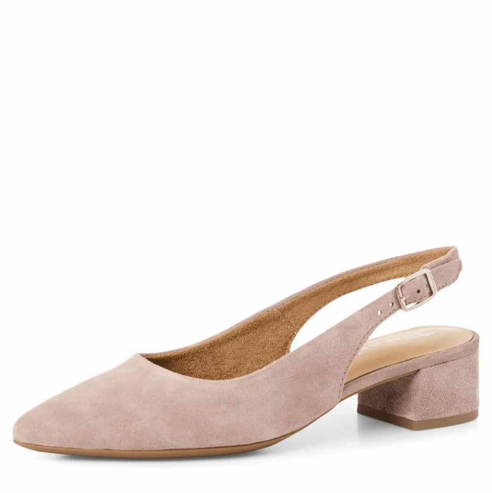 Slingback Pumps, Taupe, 41