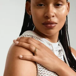 Sloan 3-i-1 Ring, Gold Plated