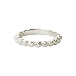 Small Dots Ring, Silver, 52