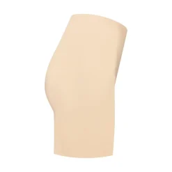 Smooth Essentials Mid Waist Shorts, Beige, XL