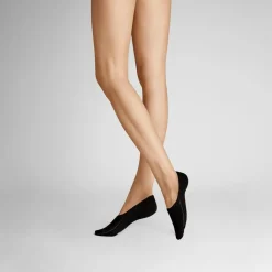 Sneaker Footlet Strømper, Black, 39-42