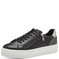 Sneakers, Black/Gold, 41