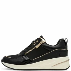 Sneakers, Black/Gold, 42