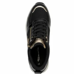 Sneakers, Black/Gold, 42