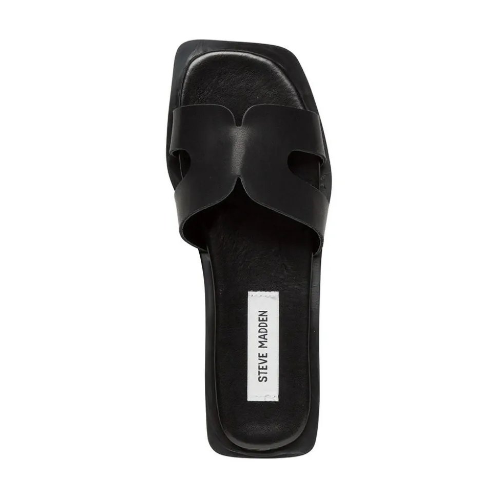 Sofia Sandaler, Black Leather, 38