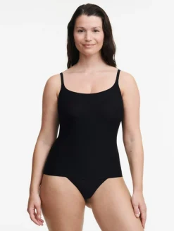 Softstretch Chemise Top, Sort, M/L