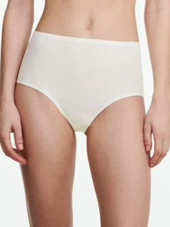 Softstretch Højtaljede Trusser, Ivory