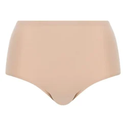 Softstretch Højtaljede Trusser, Nude