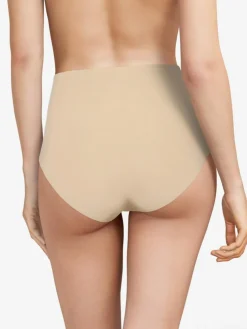 Softstretch Højtaljede Trusser, Nude