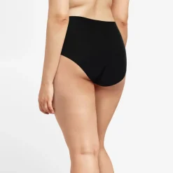 Softstretch Højtaljede Trusser, Black
