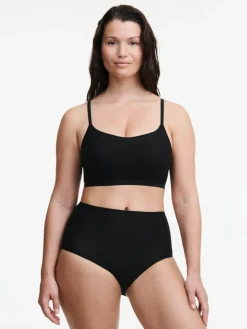 Softstretch Højtaljede Trusser, Black