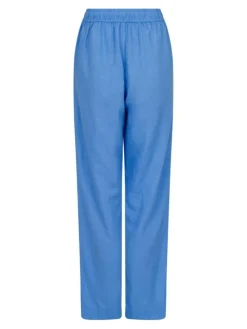 Sonar Linen Bukser, Dusty Blue, 40