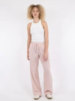 Sonar Linen Bukser, Rose Smoke, 38