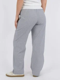 Sonar Mini Stripe Bukser, Dark Navy, 40