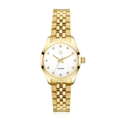 Sophia SJ-W1038-CZ-YG Dameur, Gold Plated, 28 mm