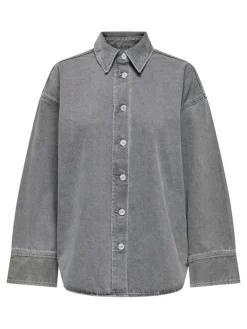 Sophie Denimjakke, Medium Grey Denim, L