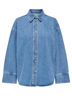 Sophie Denimjakke, Medium Blue Denim, XL