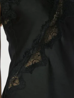 Sorelle Lace Kjole, Black, 34