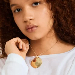 Sparkle Halskæde, Gold Plated, 90 cm