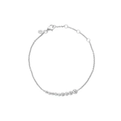 Stardust Flow Armbånd, Silver, 19,5 cm