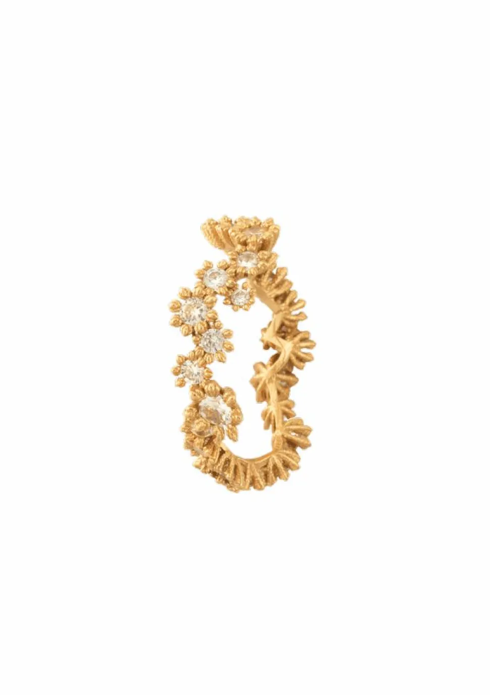Starlit Ring, Gold Plated, 54
