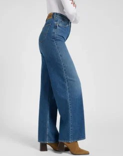 Stella Wide Leg Jeans, Ink Pool, W26/L33